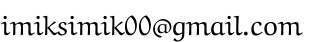 imiksimik (zéro) (zéro) @gmail.com